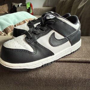 Nike Kids Black and White Sneakers